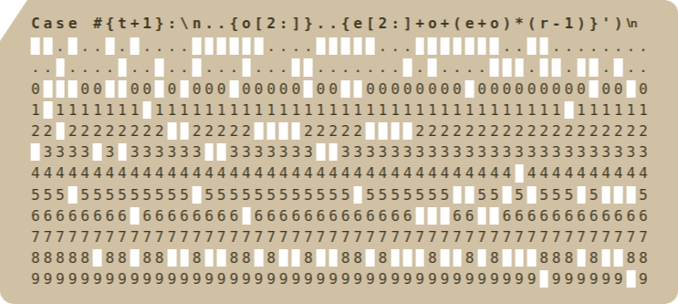 Solution to Punched Cards in Punched Card Python (3/3).