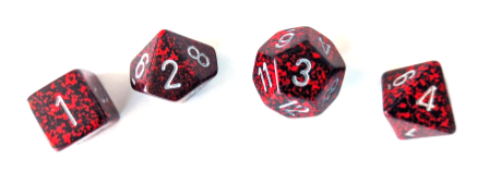 Dice from sample case 1