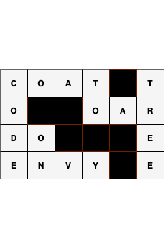 Example crossword